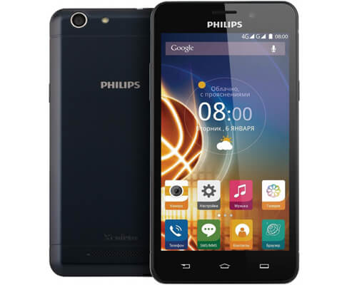 Появились полосы на экране телефона Philips